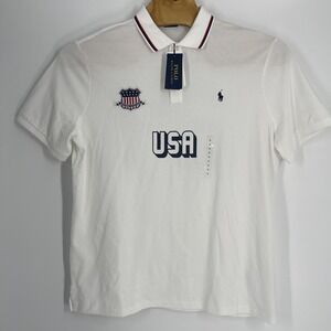 NWT Polo Ralph Lauren Paris Olympic USA Polo Shirt Size XL‎